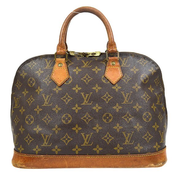 Louis Vuitton Handbags - Auth Louis Vuitton Alma Hand Bag Brown #19730L20